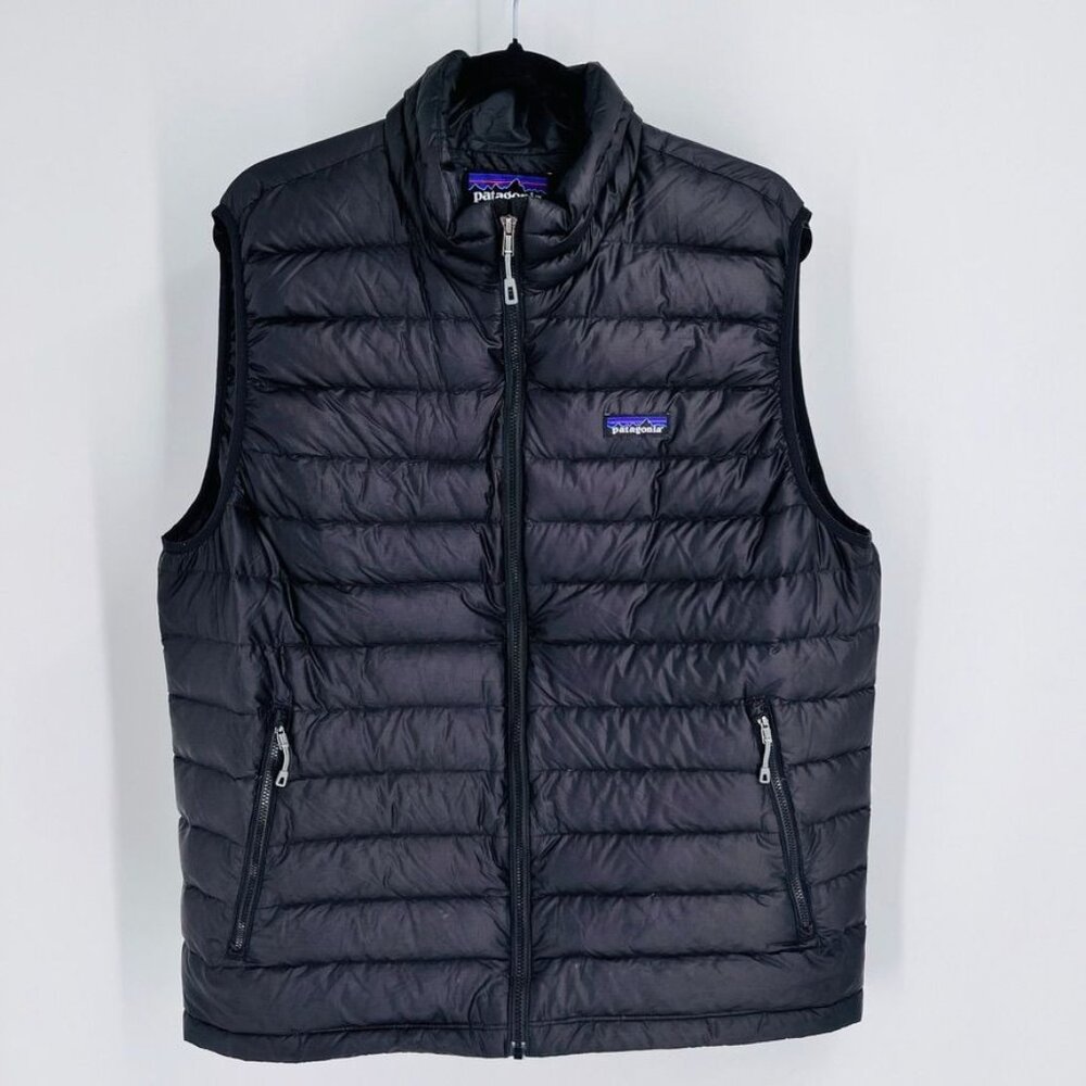 Patagonia Black Quilted Down Vest